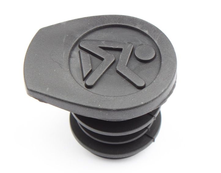 Koga plug manillar linea tpe90 negro logo derecho