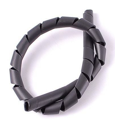 Cinta espiral para cable anp sin marca 9mm 300mm negro