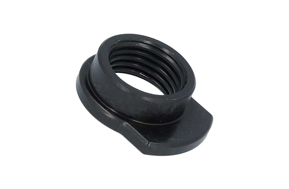 Tuerca de liberación rápida eje pasante m15x1,5mm aluminio negro