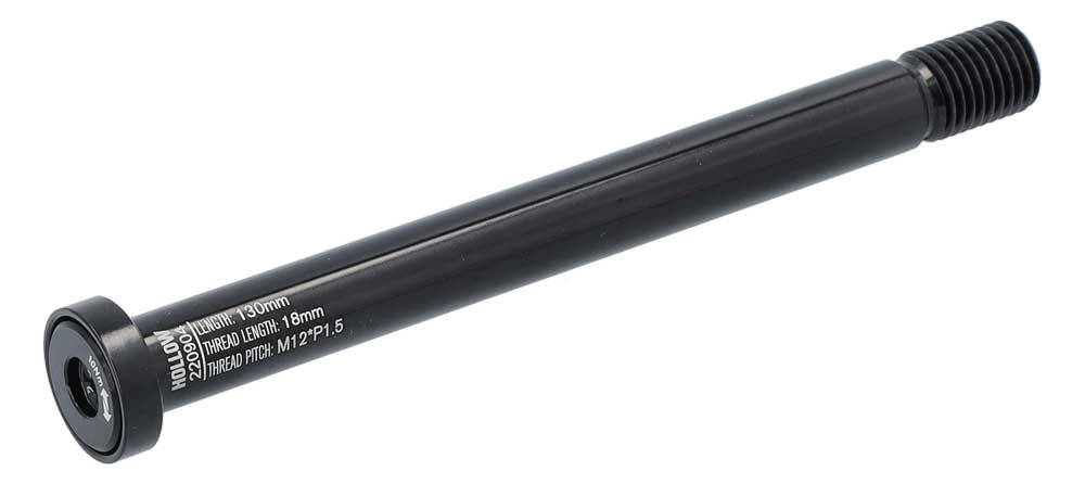 Shimano thru axle gw 12x100mm l130 p1,5x18m w o lever (vw)