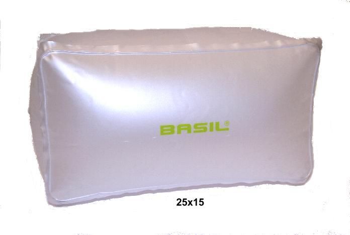 Albahaca tas llenando cojín inflable pequeño