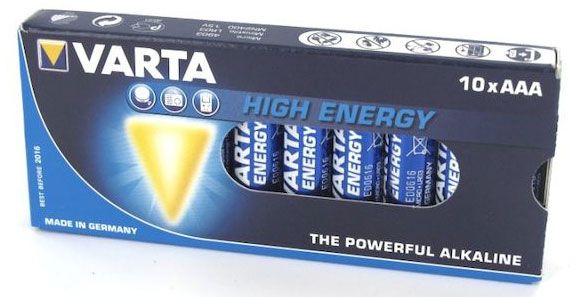 Batt Va Longlife Power LR03 AAA Pencil DS A 10