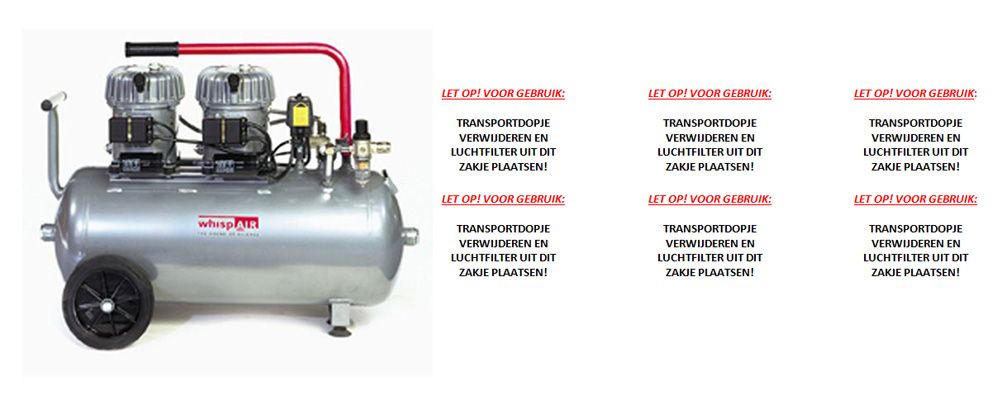 Compresor grs whispair sin marca 100 50al *bajo pedido*