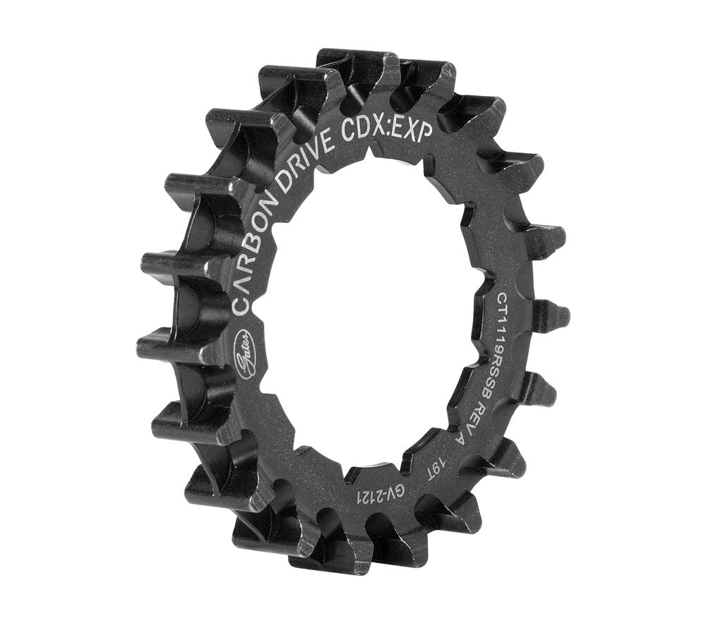 Gates Sproked CDX 19T Rohloff Spallata nera