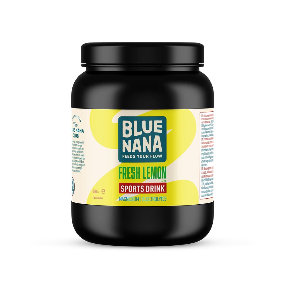 Bebida deportiva blue nana limón fresco 600 gr