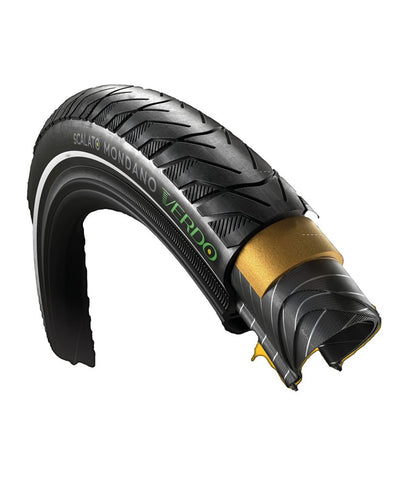 Copertone Scalato mondano verdo 28 x 1,75 riflesso nero