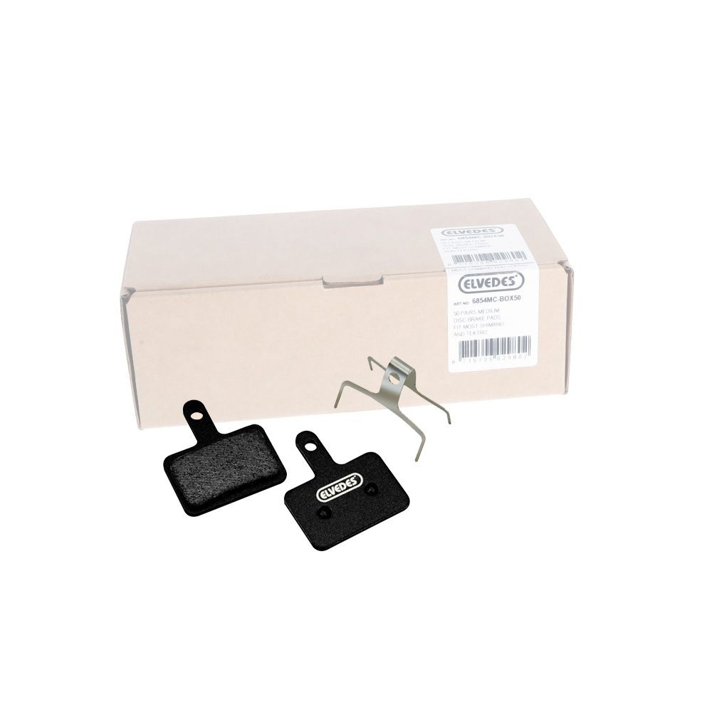 Set pastiglie freno a disco Elvedes medie shimano tektro (50pz)