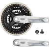 LASCO CRANKSET 24 34 42T SPAGLIAMENTO NERO SIGLIO -4MM