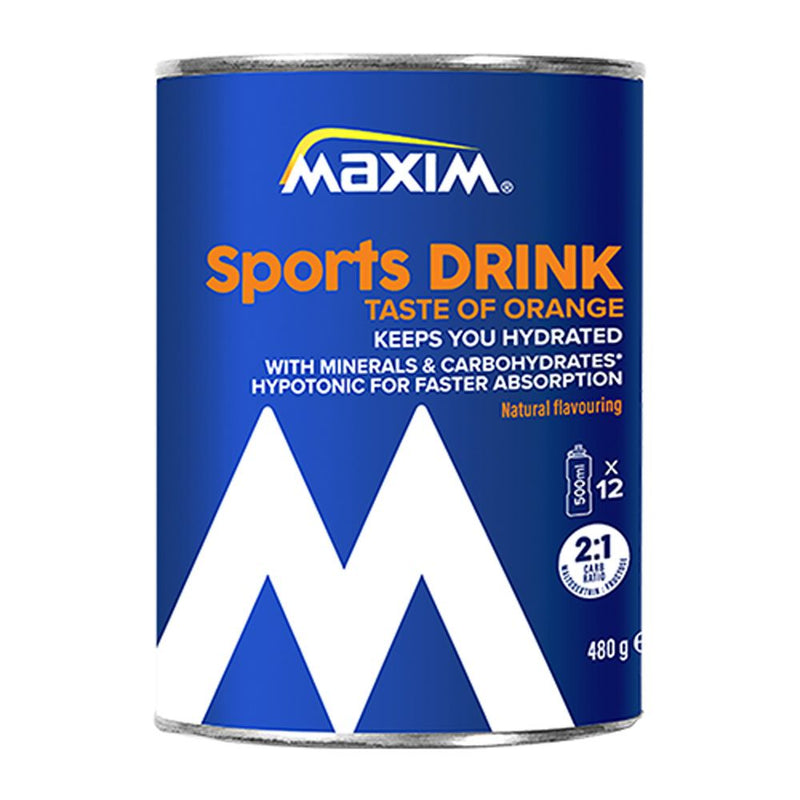 Maxim Sports Drink fresco arancione 480gr