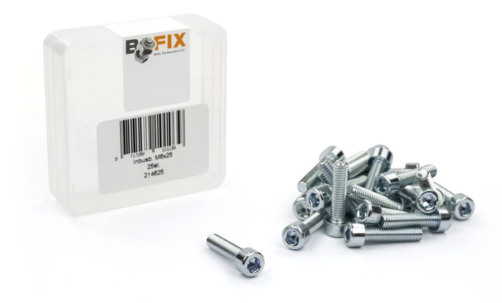 Bofix Allenbout M6X25 Galvanized (25º)
