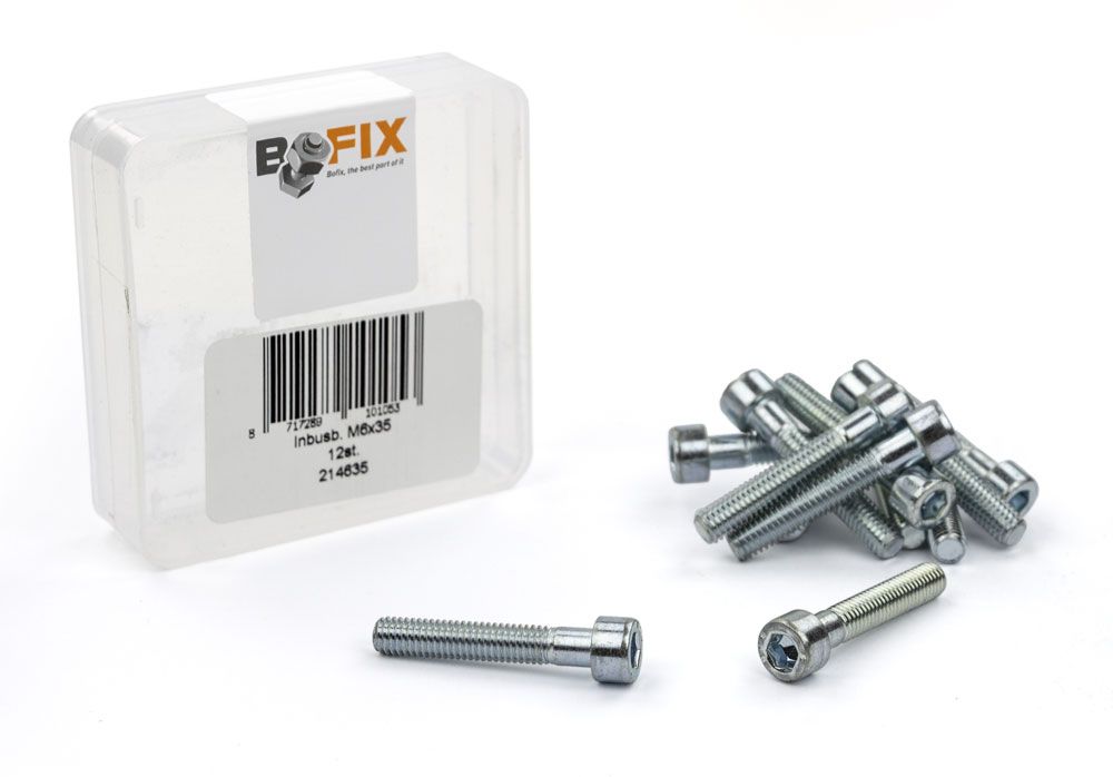 Bofix Allenbout M6X35 Galvanized (12º)