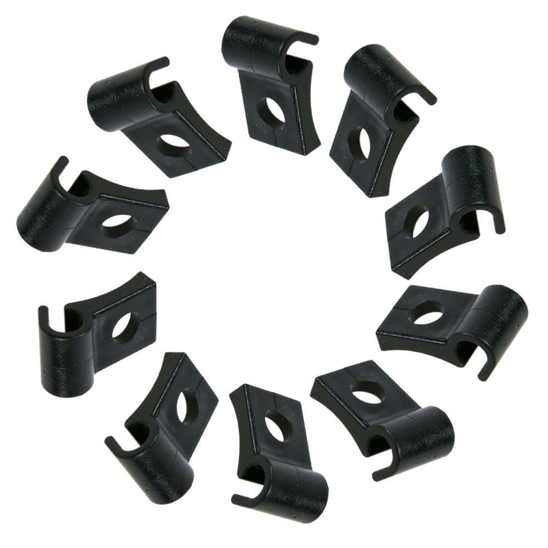 Herrmans anp abrazadera de cable debajo del marco pvc 1 cable zw ds a 10