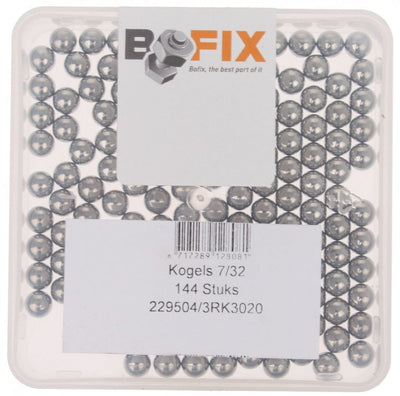 Bofix Kogels carbonstaal 7 32 per 144