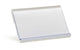 Tegometall stelling prijslabel plak pvc 30x52mm ds a 100
