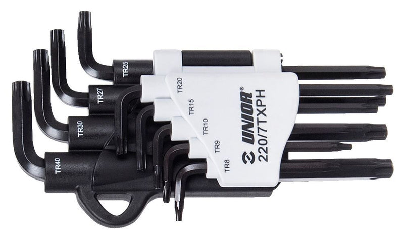 Juego de llaves unior resitorx 220 7txph cortas