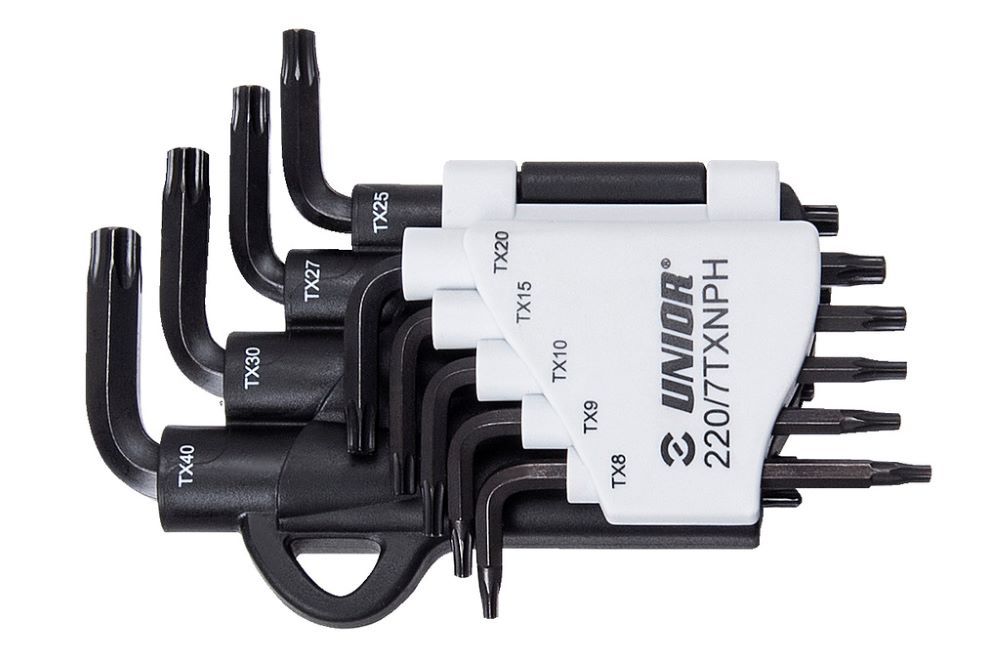 Unior grs torxset tr9-tr40 8dlg