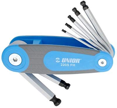 Set chiavi esagonali Unior 220 3sfh 2,5-10