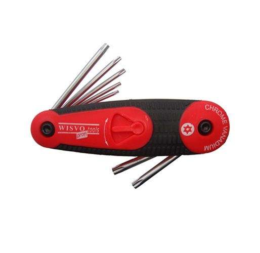 Wisvo grs pocket modelo torx juego m agujero tx9-tx40 8 piezas