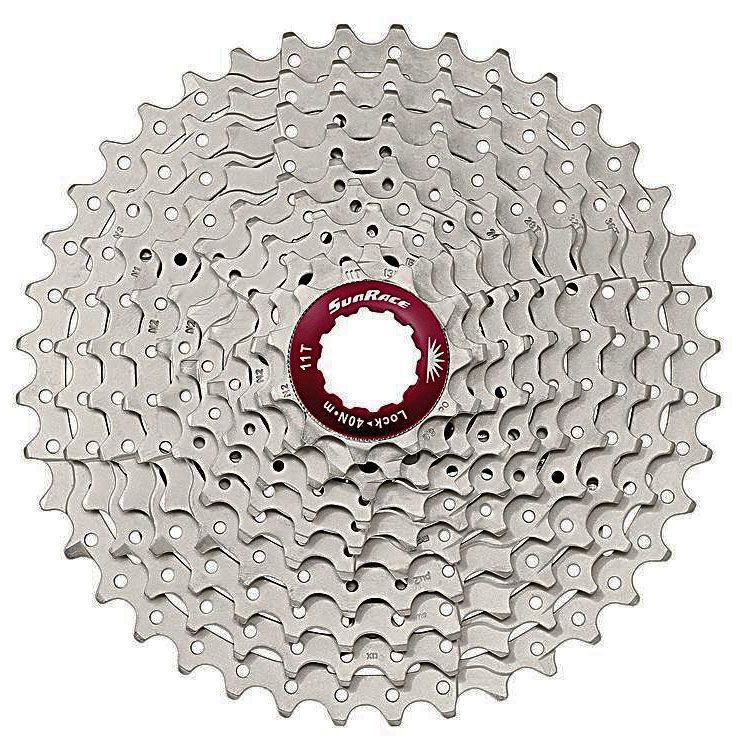 Cassette Sunrace 10V 11-46 CSMS3 Plata metálica