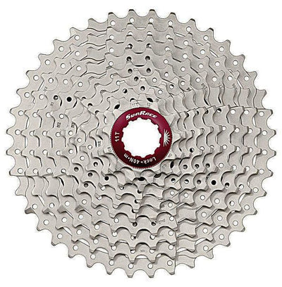 Cassette Sunrace 10V 11-46 CSMS3 Plata metálica