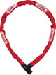 Candado de cadena Abus steel-o-chain 4804k 75 rojo