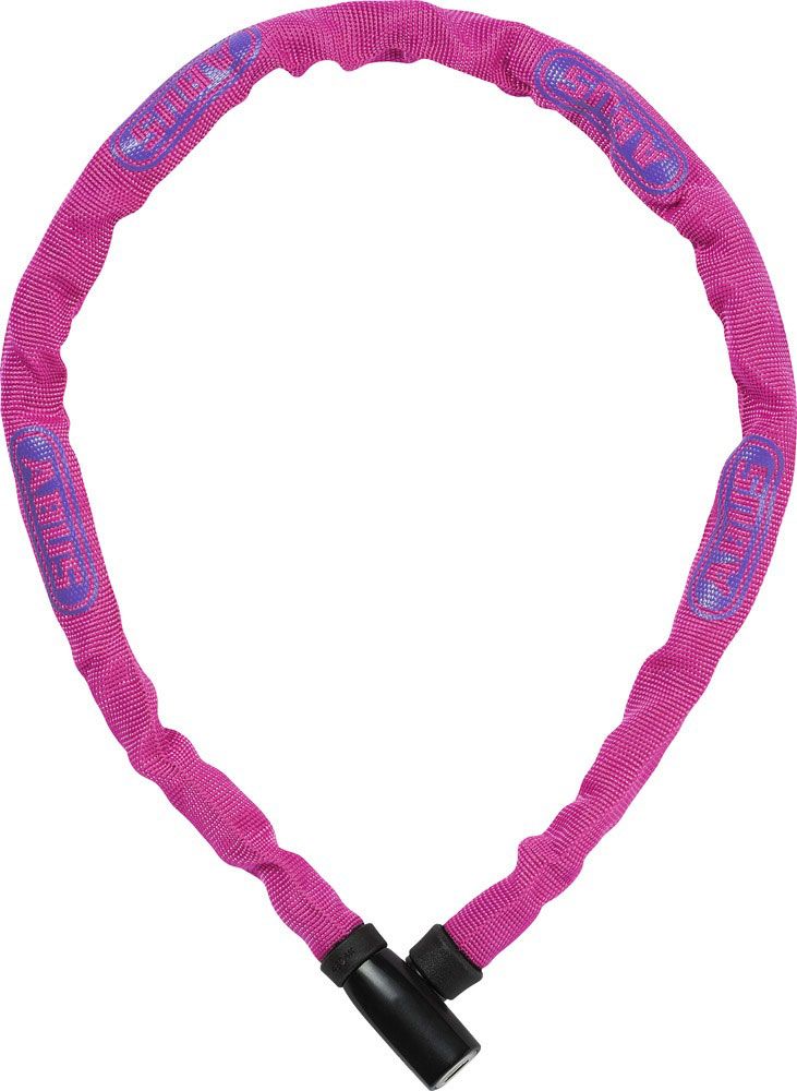 Abus de bloqueo de cadena de acero rosa de acero de 75 cm