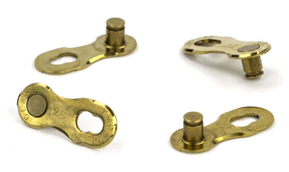 Link de cadena KMC 12 Velocidad de oro TI-N no reutilizable