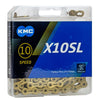 KMC X10SL-Ti-N Goud Super Light 114schakels (5.88mm)