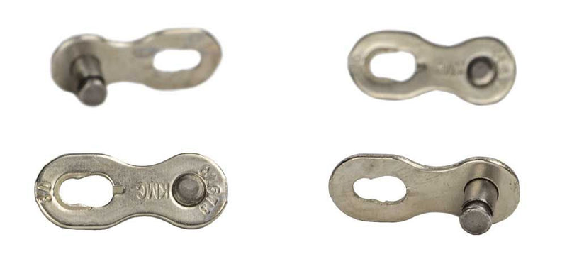 KMC Missinglink E1 E8 EPT, 3 32, 2 piezas, color plateado