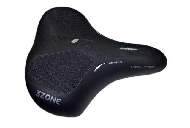 Selle bassano sillín sb volare 3zone comfort plus xxl negro