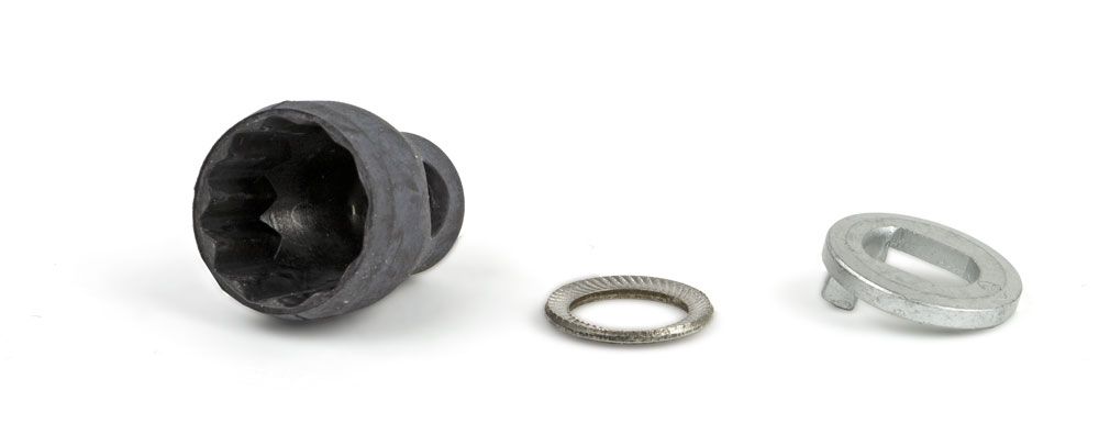 Rueda del kit de montaje de la tapa del anillo de la placa de bloqueo del eje del cubo Ananda