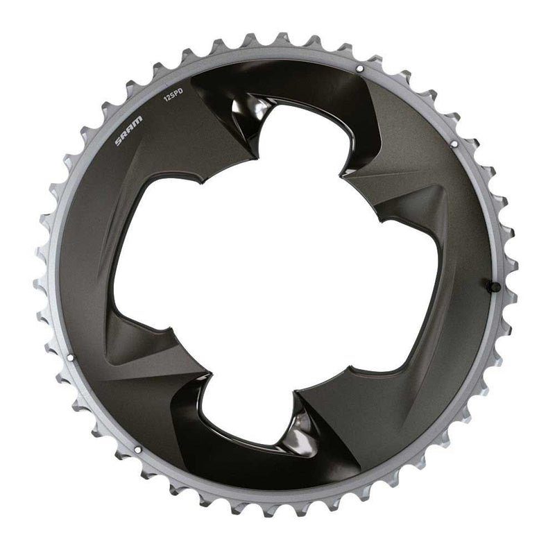 Ejes de fuerza del anillo de la cadena sram 48 dientes gris polar