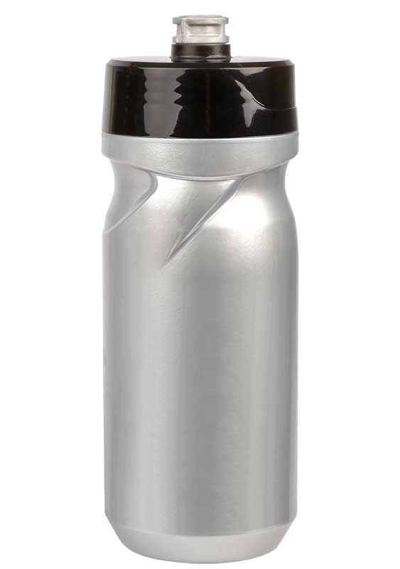 Polisport Bidon with screw cap S600 600 ml Silver Black