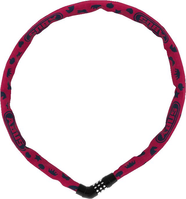 Abus 4804C 75 Lock de cadena rosa 75 cm