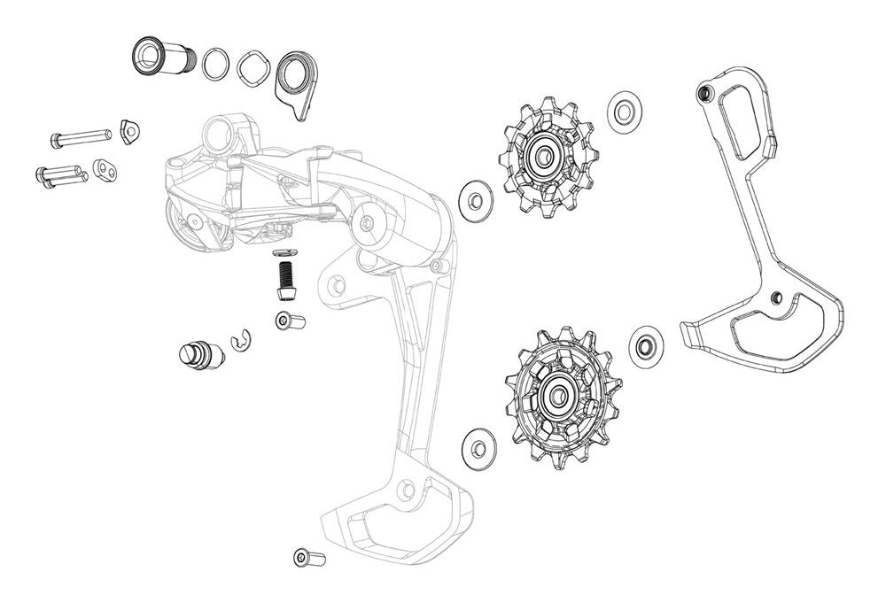 Sram Inner Cage W.Pulley Set 52T