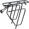 achterdrager met tasafhouders 28 inch staal zwart