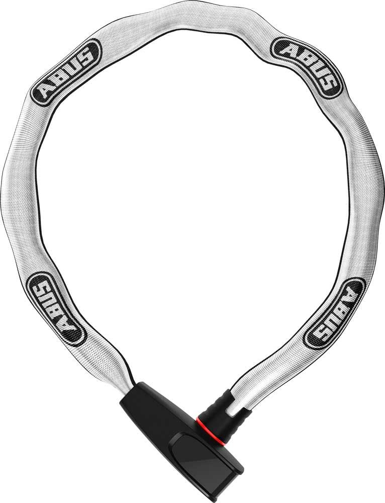 Abus Kettingslot 6806K 110 Reflective Zwart