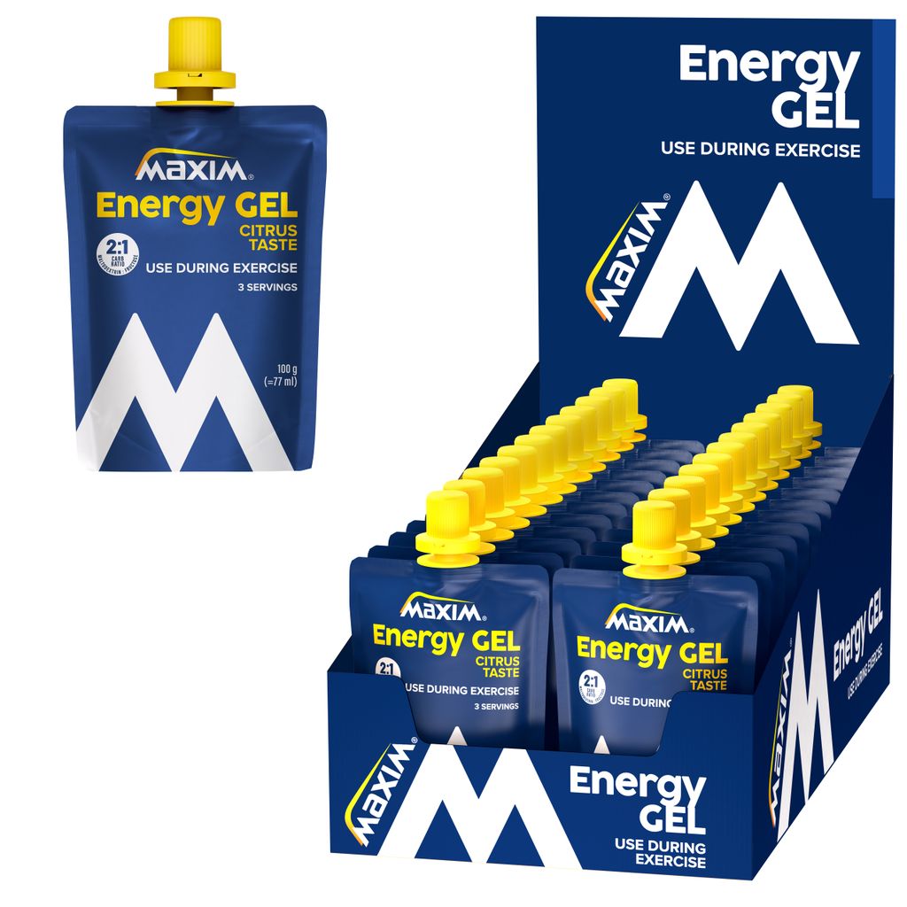 Maxim Energy Gel Agrumi 100gr ds a 24