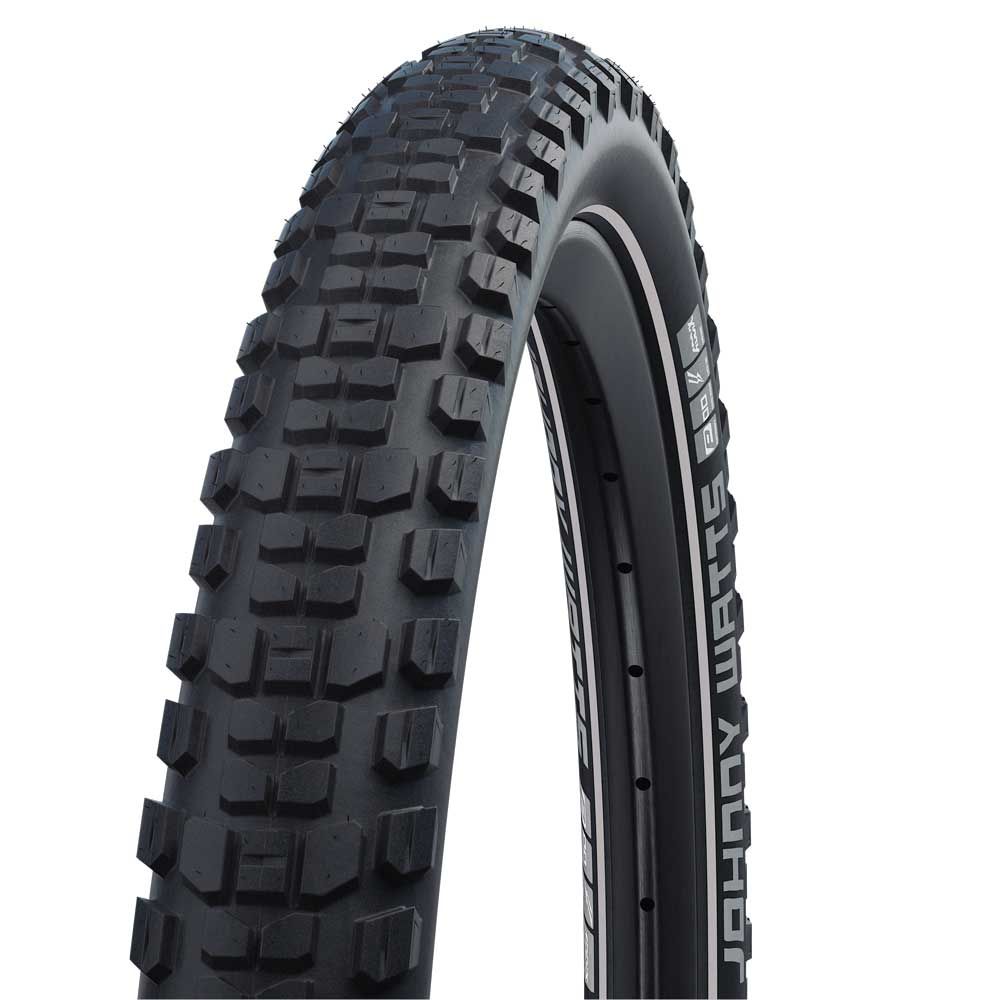 Schwalbe johnny watts plus - wired - addix - dd - greenguard - radial - 27.5x2.80 - black + reflex
