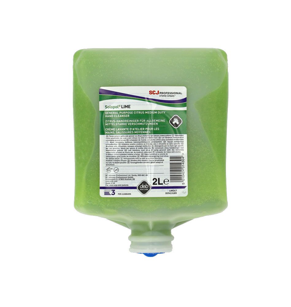 Deb Cleaner Solopoly Lime 2l