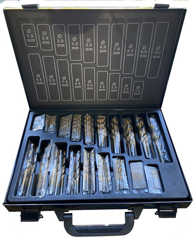 Juego brocas wisvo grs 1-10 hss estuche 140uds