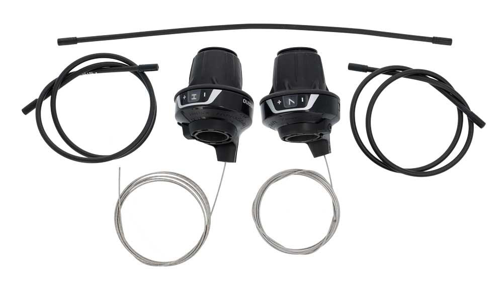 Shimano Revoshifters Tourney 3x7v SL-RV Black Black