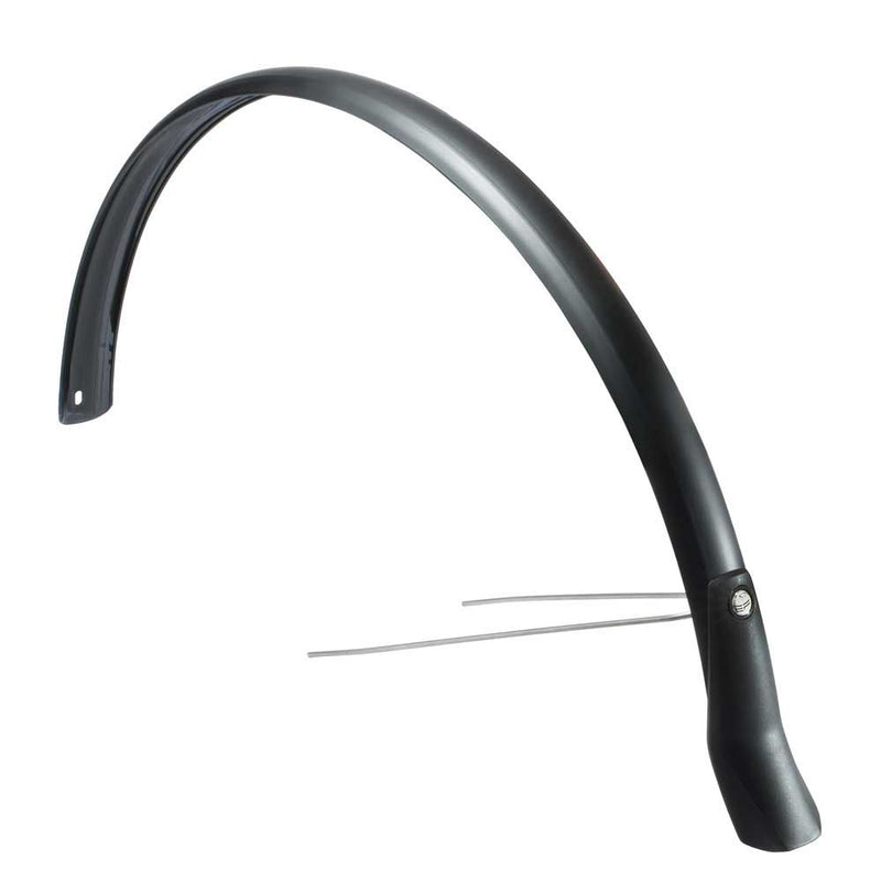 Eurofender trasero trasero snello 28 pulgadas 46 mm mate negro
