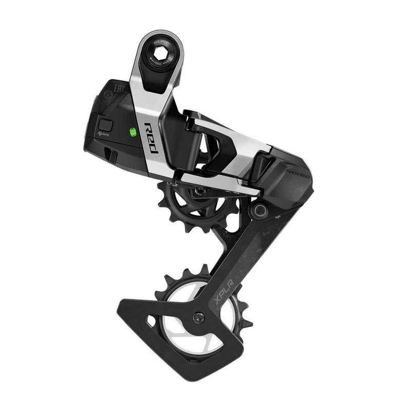 Descarrilación trasera de sram. Axs xplr rojo E1 10-46t plata