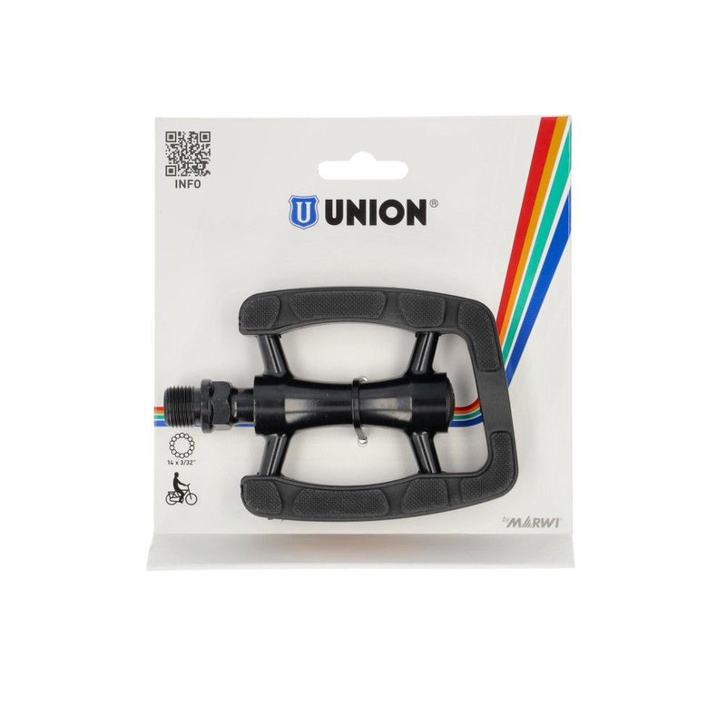 Union Pedals SP-823 Alu Black Black Stake On Card