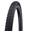 Schwalbe marathon mondial pro - folding - addix - v-guard - 27.5x2.25 - black + reflex