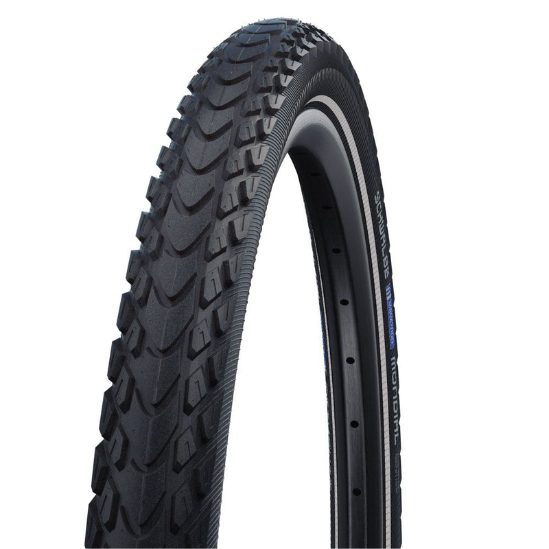 Schwalbe marathon mondial pro - folding - addix - v-guard - 27.5x2.25 - black + reflex