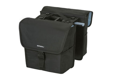 Basil Bag Go Mik Double Black 32L