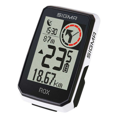 Sigma bicycle computer ROX 2.0 Endurance White