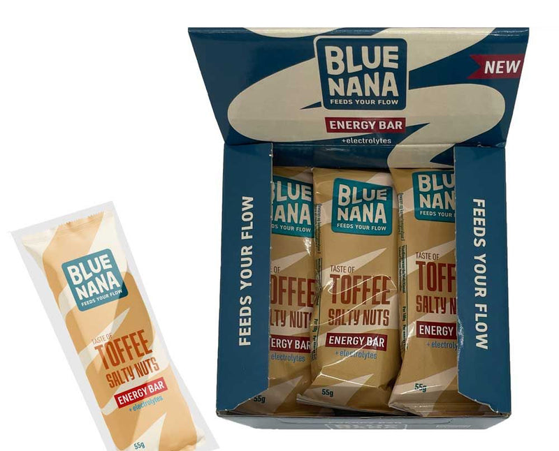 Blue nana bar energy toff nueces saladas 55gr ds a 12